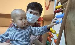 Kırgızistanlı 3 yaşındaki Nuryiğit karaciğer dokusu nakliyle Türkiye'de hayata tutundu