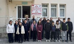 Kozan'da öğrencilerden şehit ve gaziler derneğine ziyaret