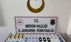 Mersin'de cep telefonu kaçakçılığı operasyonunda şüpheli tutuklandı
