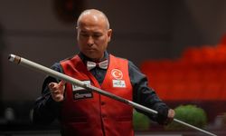 Milli sporcu Barış Cin, artistik bilardoda Avrupa şampiyonu oldu