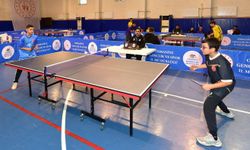 Osmaniye'de Yıldızlar Masa Tenisi İl Birinciliği müsabakaları yapıldı