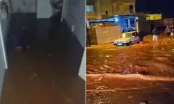 Hatay’da Sağanak Yağış Sele Dönüştü