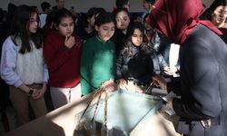 Serik'te hat, naht ve ebru eserlerinden oluşan sergi açıldı