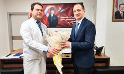 Tarsus Kaymakamı Akyüz, Tarsus Devlet Hastanesini ziyaret etti