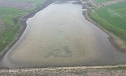 Tekirdağ'da kuruyan gölet yağışlarla yeniden doluyor