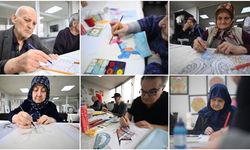 Türk Kızılay Konukevi sakinleri, sanatsal faaliyetlerle hayatlarına renk katıyor