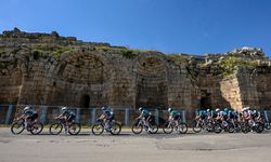Uluslararası Antalya Bisiklet Turu'nun ilk gün etabında birinciliği Shnyrko kazandı