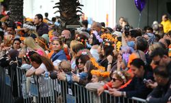 14. Uluslararası Portakal Çiçeği Karnavalı'nın kortej geçişi yapıldı