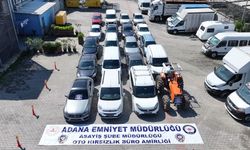 Adana merkezli 'change araç' operasyonunda yakalanan 47 şüpheliden 22'si tutuklandı