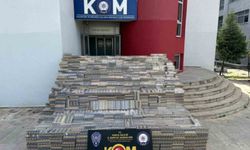 Adana'da 127 bin paket kaçak sigara ele geçirildi