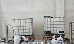 Adana'da sahte alkol operasyonu: 1 ton etil alkol ele geçirildi