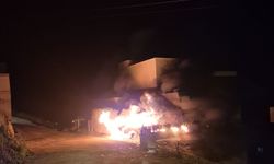 Alanya'da müstakil evde çıkan yangın hasara neden oldu