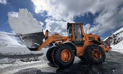 Ardahan'da baharda da karla mücadele çalışması yapılıyor