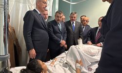 Bakanlar Kahramanmaraş'taki Saldırıda Yaralananları Ziyaret Etti