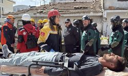 Burdur'da deprem tatbikatı yapıldı