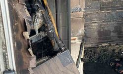 Burdur'da evin balkonunda çıkan yangın korkuttu