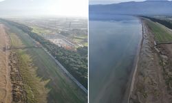 Bursa'da barajları dolduran yağışlar İznik Gölü'ne fayda etmedi