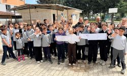 Turunçlu İlkokulu’na Hatay’ın Çilem Ablasından Sevindiren Destek