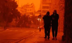 Gökyüzünü Kızıla Boyayan Çöl Tozu Türkiye'ye Yetişti!