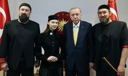 Cumhurbaşkanı Erdoğan, 'Ay Yola' müzik grubunu kabul etti