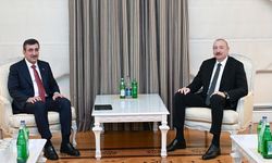 Cumhurbaşkanı Yardımcısı Yılmaz, Azerbaycan Cumhurbaşkanı Aliyev'le görüştü