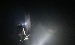 Dörtyol'da metruk bina yangını