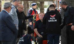 Eşinin cenazesinde fenalaştı, sağlıkçılar müdahale etti