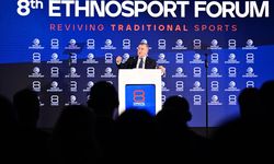 Gençlik ve Spor Bakanı Osman Aşkın Bak, 8. Etnospor Forumu'nun açılışında konuştu: