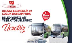 Çocuk Bayramı’nda HBB Otobüsleri Ücretsiz Olacak
