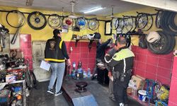 İskenderun ilçesinde motosiklet tamirhaneleri denetlendi
