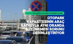 İstanbul'da her 6 araca yaklaşık bir park yeri düşüyor