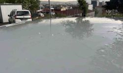 Kahramanmaraş'ta kısa süreli dolu etkili oldu