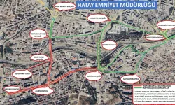 Antakya’da 1 Mayıs'ta Trafiğe Kapalı Güzergahlar Açıklandı!