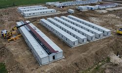 Karmod Edirne'de konteyner şantiye mobilizasyon yapıları kurdu