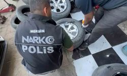 Lastiklere yapılan özel bölmeden 8 kilo 266 gram eroin çıktı