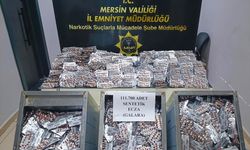 Mersin'de 111 bin 700 sentetik ecza hapı ele geçirildi