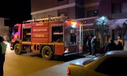 Osmaniye'de apartman dairesinde yangın