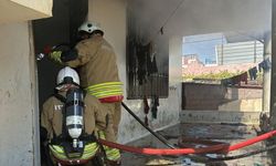 Reyhanlı'da müstakil ev alevlere teslim oldu