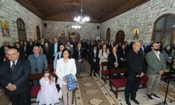 Samandağ ilçesinde Paskalya ayini düzenlendi