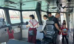 TCG Karpaz ve TCSG Yaşam gemileri Hatay'da ziyarete açıldı