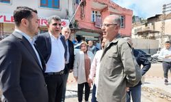 AK Parti Heyeti Afet Bölgesinde