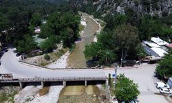 Antalya'da Ulupınar Deresi'nin yeniden canlanması yöre halkını sevindirdi