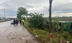 Çanakkale'de tur otobüsü devrildi, 46 kişi yaralandı