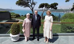 Cumhurbaşkanı Erdoğan, Belçika Kraliçesi Mathilde'yi kabul etti