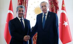 Cumhurbaşkanı Erdoğan, IKBY Başbakanı Mesrur Barzani'yi kabul etti