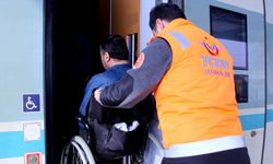 Demir yollarında 9 milyon engelli yolcuya ücretsiz seyahat imkanı tanındı