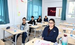 Gülnar ilçesinde sınav hazırlığında olan öğrencilere destek sürüyor
