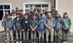 Hatay'da 37 kaçak göçmen yakalandı
