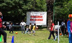 Hatay'da düzenlenen piknikte depremzede çocuklar doyasıya eğlendi
