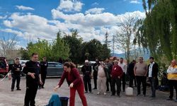 Korkuteli Devlet Hastanesinde yangın ve tahliye eğitimi